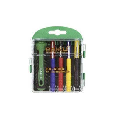 Σετ Κατσαβιδιού Bakku BK-6008 8 σε 1 με 8 Διαφορετικές Μύτες και Βαλιτσάκι Μεταφοράς | Κατσαβίδια στο smart-tech.gr