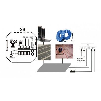 Θερμοστάτης πετρελαίου BHT-002-GB, λευκός | ΗΛΕΚΤΡΟΛΟΓΙΚΟΣ ΕΞΟΠΛΙΣΜΟΣ στο smart-tech.gr
