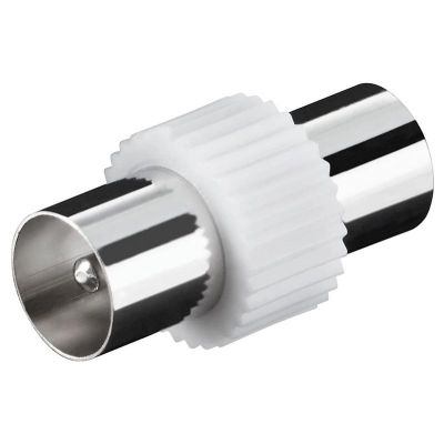 GOOBAY αντάπτορας καλωδίου coaxial 11535, αρσενικό, λευκό, 10τμχ | Καλώδια RF (Κεραίας) στο smart-tech.gr