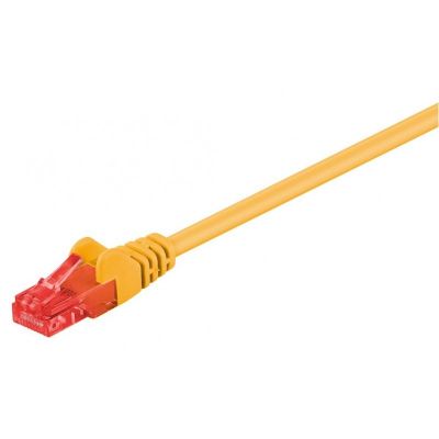 GΟOBAY καλώδιο UTP Cat 6 68453, CCA, 24AWG, PVC, 2m, κίτρινο | Καλώδια δικτύου στο smart-tech.gr