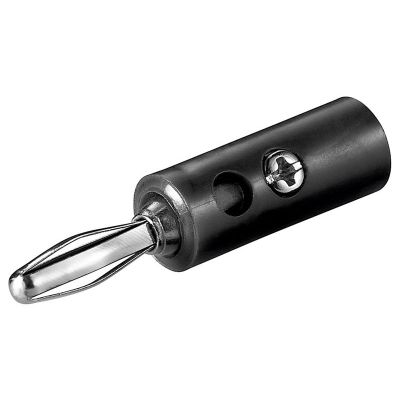 GOOBAY βύσμα μπανάνα plug 11373, αρσενικό 4.5mm, μαύρο, 10τμχ | Λοιπά Καλώδια, Adaptors & Μετατροπείς στο smart-tech.gr