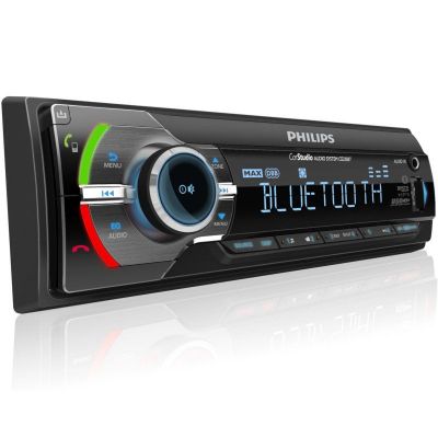 Philips CE235BT/GRS Ηχοσύστημα αυτοκινήτου με Bluetooth, είσοδο επιπλέον μικρ., USB, κάρτα SD και Aux-In 4 x 50 W | Ράδιο CD/USB/MP3 (1 Din) στο smart-tech.gr