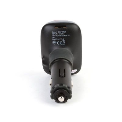 Akai FMT-74BT FM transmitter με Hands Free, φορτιστή αυτοκινήτου, Bluetooth, Aux-In / Out, micro SD, και 2 USB | FM Transmitter (Αναμεταδότες FM) στο smart-tech.gr