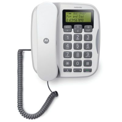 Motorola CT510 GR Ενσύρματο τηλέφωνο με μεγάλα πλήκτρα, ανοιχτή ακρόαση και LED | Σταθερά τηλέφωνα στο smart-tech.gr