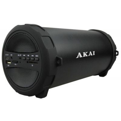 Akai ABTS-11B Φορητό ηχείο Bluetooth με ραδιόφωνο USB, Aux-In και κάρτα SD – 10 W | Φορητά ασύρματα ηχεία Bluetooth στο smart-tech.gr