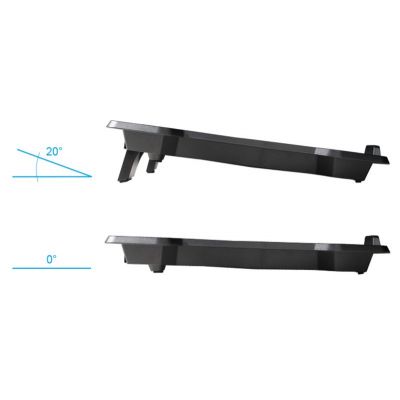 POWERTECH Βάση & ψύξη laptop PT-930, έως 15.6", 2x 125mm fan, LED, μαύρο | ΒΑΣΕΙΣ & ΨΥΞΗ ΓΙΑ LAPTOP στο smart-tech.gr