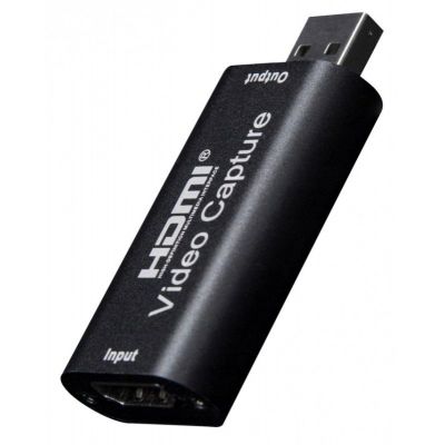 POWERTECH converter καταγραφής video PTH-047, HDMI σε USB, μαύρος | Λοιπά Καλώδια, Adaptors & Μετατροπείς στο smart-tech.gr
