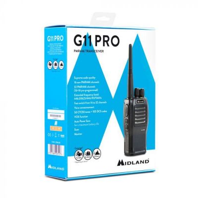 Midland G11 Pro | Ελεύθερης Χρήσης PMR446 στο smart-tech.gr
