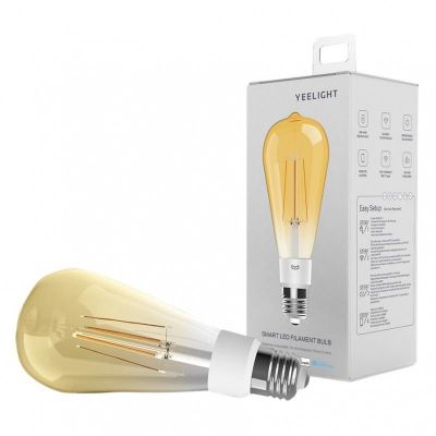 YEELIGHT smart λάμπα LED Filament YLDP23YL, 6W, E27, 500lm, 2000K | Λάμπες - Λαμπτήρες - Φωτιστικά στο smart-tech.gr