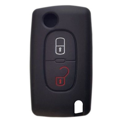 Θήκη κλειδιού για αυτοκίνητα Peugeot 2009-02, εύκαμπτη, μαύρη | ΛΟΙΠΑ ΑΞΕΣΟΥΑΡ ΑΥΤΟΚΙΝΗΤΟΥ στο smart-tech.gr