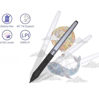 HUION pen tablet H950P, 8.7 x 5.4", battery-free pen, 8 πλήκτρα, μαύρο | TABLETS στο smart-tech.gr