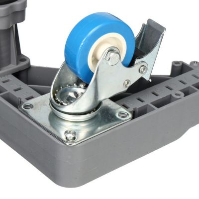 Βάση λευκών συσκευών TOOL-0072, με ρόδες, ρυθμιζόμενη, max 400kg, γκρι | ΟΙΚΙΑΚΟΣ ΕΞΟΠΛΙΣΜΟΣ στο smart-tech.gr