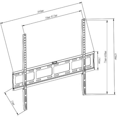Osio OSMA-1384 Βάση τηλεόρασης 36″ – 80″ – VESA 800 x 600 | Βάσεις στήριξης τηλεοράσεων στο smart-tech.gr