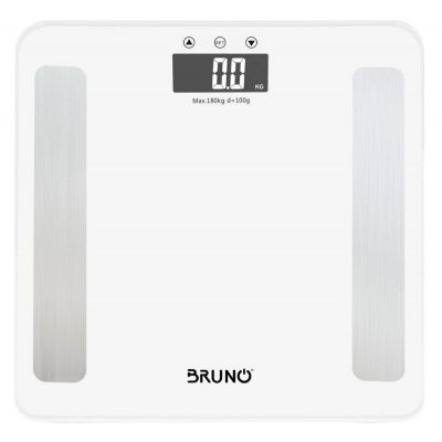 BRUNO ψηφιακή ζυγαριά με λιπομετρητή BRN-0057, έως 180kg, λευκή | ΟΙΚΙΑΚΟΣ ΕΞΟΠΛΙΣΜΟΣ στο smart-tech.gr