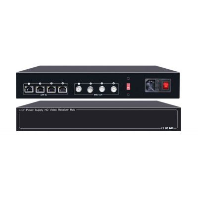 FOLKSAFE video and power receiver hub FS-HD4604VPS12, 4 channel | Καταγραφικά στο smart-tech.gr