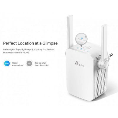 TP-LINK AC1200 Wi-Fi Range Extender RE305, dual band, Ver. 3.0 | Access Points - WiFi Extenders στο smart-tech.gr