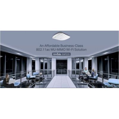 TP-LINK ασύρματο access point EAP225, AC1350, Ceiling Mount, Ver. 3.0 | Access Points - WiFi Extenders στο smart-tech.gr