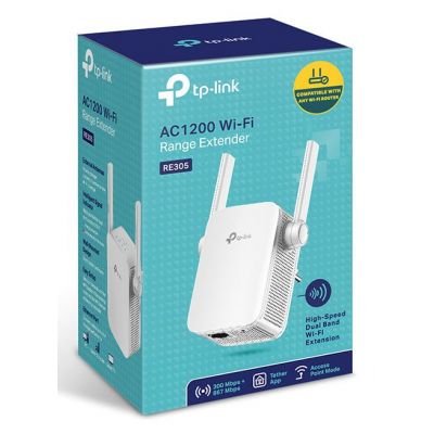 TP-LINK AC1200 Wi-Fi Range Extender RE305, dual band, Ver. 3.0 | Access Points - WiFi Extenders στο smart-tech.gr