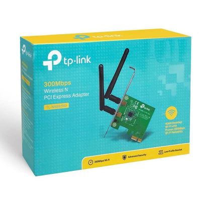TP-LINK Ασύρματο N PCI Adapter TL-WN881ND, 300Mbps, WPA/WPA2, Ver. 2.0 | USB - PCI Κάρτες δικτύου στο smart-tech.gr
