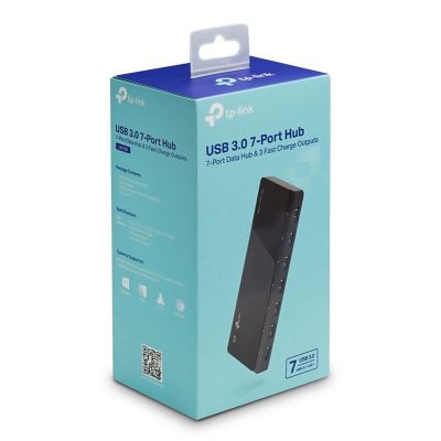 TP-LINK USB Hub UH700, 7 USB 3.0 Ports, με 3 θύρες φόρτισης, Ver. 3.0 | CARD READERS στο smart-tech.gr