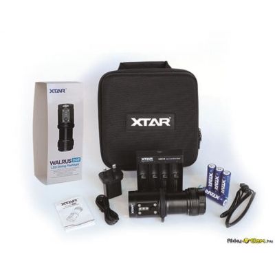XTAR WALRUS D08 2000LM FULL SET | ΥΠΟΒΡΥΧΙΟΙ ΦΑΚΟΙ στο smart-tech.gr
