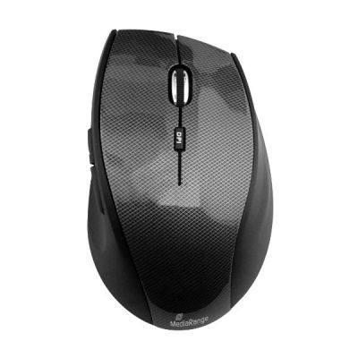 Media Range Optical Mouse Highline Series (Carbon look/Black, Wireless) (MROS207) | ΠΟΝΤΙΚΙΑ (MOUSE) στο smart-tech.gr