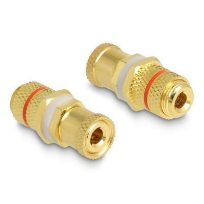 DELOCK αντάπτορας σύνδεσης καλωδίων ήχου 64145, κόκκινος-χρυσός | Λοιπά Καλώδια, Adaptors & Μετατροπείς στο smart-tech.gr