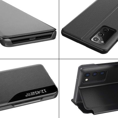Θήκη Book Ancus Smart Flip για Xiaomi Redmi Note 9T 5G TPU Μαύρο | Θήκες προστασίας για κινητά στο smart-tech.gr