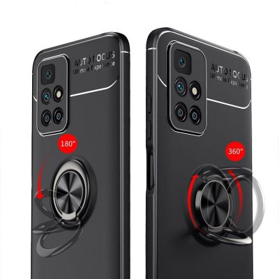 Θήκη Ancus AutoFocus Shock Proof με Ring Holder για Xiaomi Redmi 10 Μαύρη | Θήκες προστασίας για κινητά στο smart-tech.gr