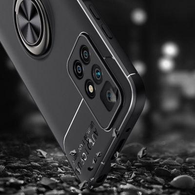 Θήκη Ancus AutoFocus Shock Proof με Ring Holder για Xiaomi Redmi 10 Μαύρη | Θήκες προστασίας για κινητά στο smart-tech.gr