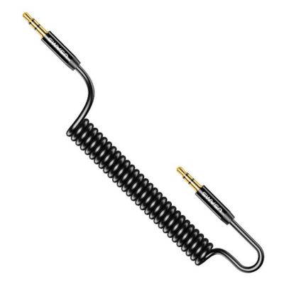 USAMS καλώδιο Jack 3.5mm SJ256, Hi-Fi stereo, 1.2m, μαύρο | Λοιπά Καλώδια, Adaptors & Μετατροπείς στο smart-tech.gr