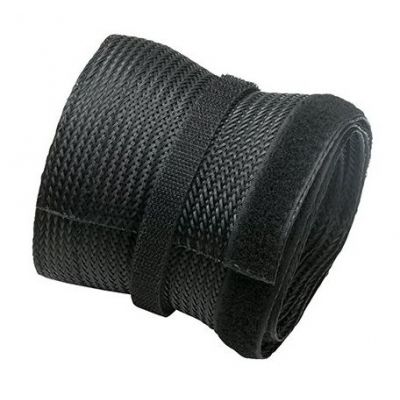 BRATECK Δεματικό Καλωδίων τύπου Flex Wrap VS-85, 100x8.5cm, μαύρο | ΤΑΚΤΟΠΟΙΗΤΕΣ ΚΑΛΩΔΙΩΝ στο smart-tech.gr