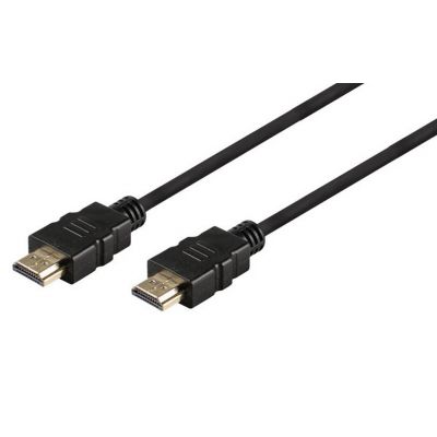 Καλώδιο σύνδεσης Jasper HDMI 1.4 A Αρσενικό σε A Αρσενικό Gold Plated CCS 1.5m Μαύρο | Καλώδια HDMI στο smart-tech.gr