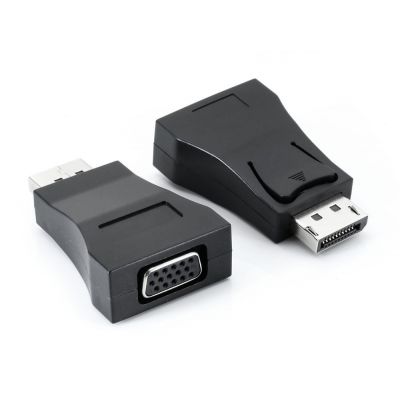POWERTECH Αντάπτορας DisplayPort (M) σε VGA (F) CAB-DP035, μαύρο | Λοιπά Καλώδια, Adaptors & Μετατροπείς στο smart-tech.gr