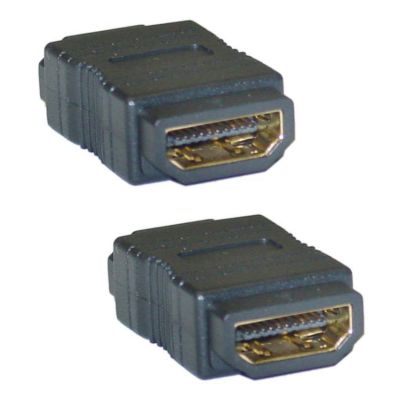 POWERTECH αντάπτορας HDMI 1.4 19pin θηλυκό σε θηλυκό CAB-H027, μαύρο | Λοιπά Καλώδια, Adaptors & Μετατροπείς στο smart-tech.gr