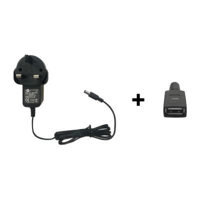 PSU 5V/1.0A 3pin UK kit with USB adaptor | STB PSU στο smart-tech.gr