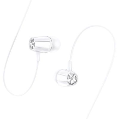 Hands Free Hoco M88 Graceful Earphones Stereo 3.5mm Λευκό 1.2μ με Μικρόφωνο και Πλήκτρο Λειτουργίας | Ακουστικά με μικρόφωνο (Handsfree) στο smart-tech.gr