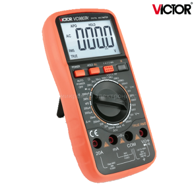 VICTOR VC-9807A+ ΨΗΦΙΑΚΟ ΠΟΛΥΜΕΤΡΟ TRUE RMS VICTOR | Μηχανήματα - Πολύμετρα στο smart-tech.gr