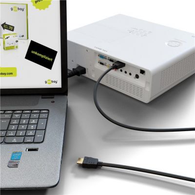 GOOBAY καλώδιο HDMI 2.1 certified 58263, ARC, 30AWG, 8K, 1m, μαύρο | Λοιπά Καλώδια, Adaptors & Μετατροπείς στο smart-tech.gr