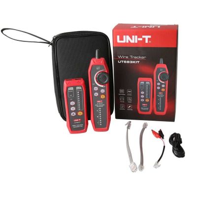 UNI-T tester καλωδίων δικτύου UT683KIT, RJ45/RJ11 | Μηχανήματα - Πολύμετρα στο smart-tech.gr