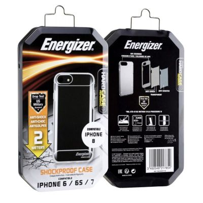 Θήκη Shockproof Hardcase Energizer με Drop Test 2 Μέτρων για  iPhone 6 / 7 / 8 / SE (2020)  Διάφανη | Θήκες προστασίας για κινητά στο smart-tech.gr