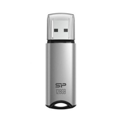 SILICON POWER USB Flash Drive Marvel M02, 128GB, USB 3.2, γκρι | USB FLASH DRIVES - STICKS στο smart-tech.gr