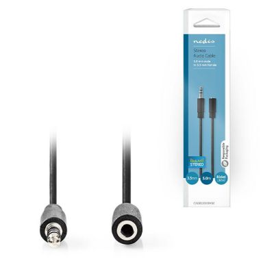 NEDIS CAGB22050BK50 | Καλώδια & Adaptors Ήχου 3.5mm στο smart-tech.gr