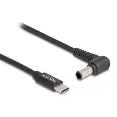 DELOCK καλώδιο τροφοδοσίας 87981, USB-C σε Sony 6x4.3mm, 1.5m, μαύρο | ΤΡΟΦΟΔΟΤΙΚΑ & ΦΟΡΤΙΣΤΕΣ ΓΙΑ LAPTOP στο smart-tech.gr