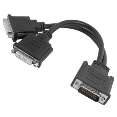 POWERTECH αντάπτορας DMS-59 σε 2x DVI CAB-DMS59DVI, 0.25m, μαύρος | Λοιπά Καλώδια, Adaptors & Μετατροπείς στο smart-tech.gr