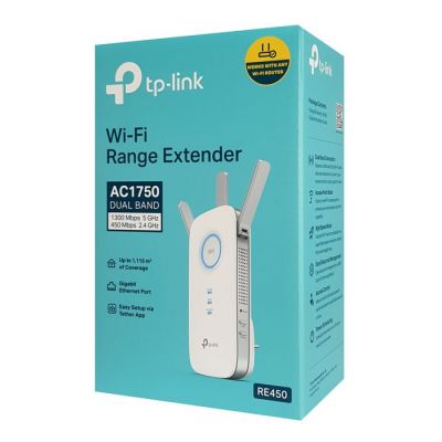 TP-LINK WiFi range extender RE450, dual-band, AC1750, Ver. 3.0 | Access Points - WiFi Extenders στο smart-tech.gr