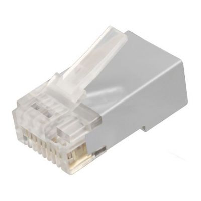 POWERTECH βύσμα RJ45 Cat 6a CAB-N321, μεταλλικό, 8p8cs, 50τμχ | Καλώδια δικτύου στο smart-tech.gr