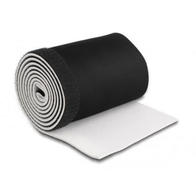 Ταινία νεοπρενίου τύπου Velcro TIES-037, 13.5cm, 1.5m, μαύρη/λευκή | ΤΑΚΤΟΠΟΙΗΤΕΣ ΚΑΛΩΔΙΩΝ στο smart-tech.gr