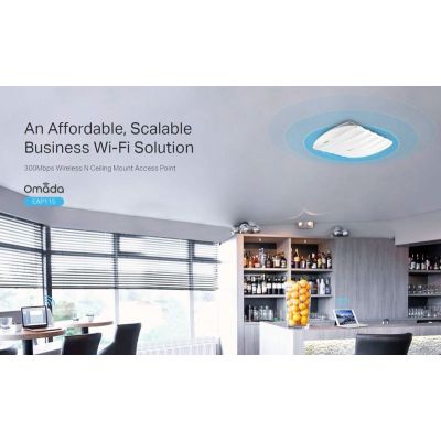 TP-LINK ασύρματο access point EAP115, 300Mbps, οροφής, Ver. 4.0 | Access Points - WiFi Extenders στο smart-tech.gr