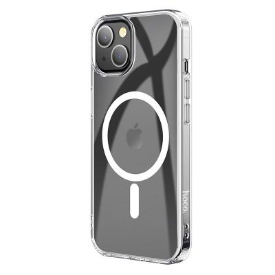 Θήκη Hoco Magnetic Series Airbag Anti-Fall Protective για Apple iPhone 14 Plus Διάφανη | Θήκες προστασίας για κινητά στο smart-tech.gr